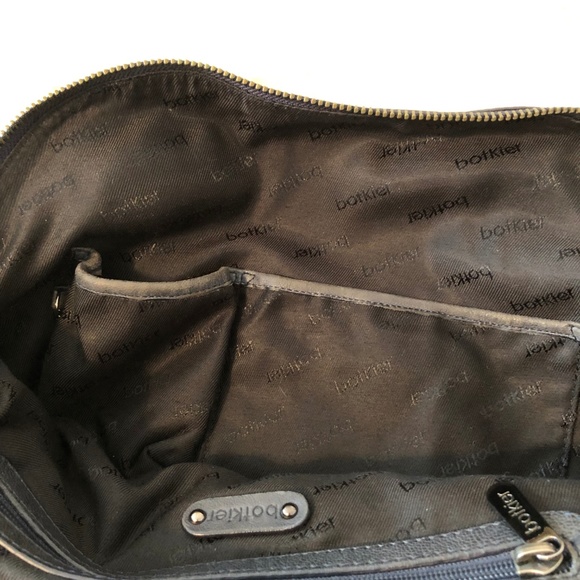 botkier Gray Leather & Animal Hair Satchel - Picture 5 of 8